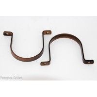 Colliers de fixation fonte vieillie