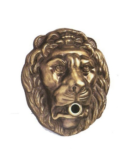 Rosace  tête de lion 1/2"