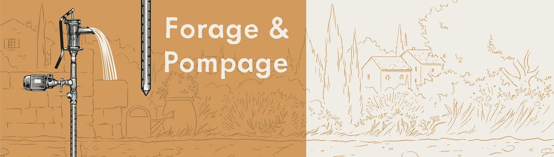 Forage et pompage